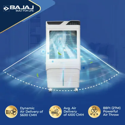 Bajaj Shield Series Elevate Digi 90 L Dessert Air Cooler
