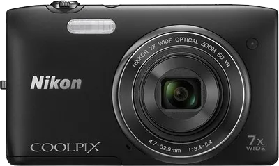 Nikon Coolpix S3500 Point & Shoot
