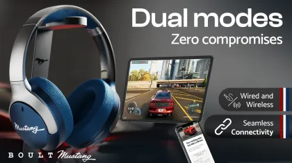 Boult x Mustang Q Wireless Headphones