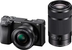 Sony a6400 Mirrorless Camera with 16-50mm f/3.5-5.6 Lens & 55-210 f/4.5-6.3 Lens