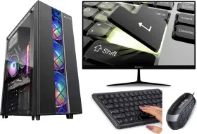 Punta Premium Sonet Tower PC (3rd Gen Core i5/ 8 GB RAM/ 1 TB HDD/ 128 GB SSD/ Win 10)