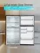 BLACK+DECKER BR2400JB 24 Cu Ft Double Door Refrigerator