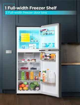 BLACK+DECKER BR1210HB 12.1 Cu Ft Double Door Refrigerator