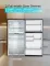 BLACK+DECKER BR2400JIMS 24 Cu Ft Double Door Refrigerator
