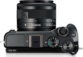 Canon EOS M6 Mark II Mirrorless Camera with EF-M15-45mm f/3.5-6.3 IS STM Lens