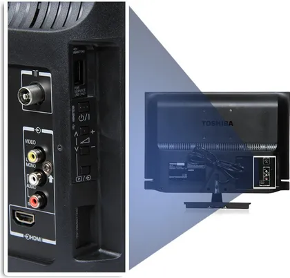 Toshiba 24P1300ZE 60.9cm (24) LED TV (HD Ready)