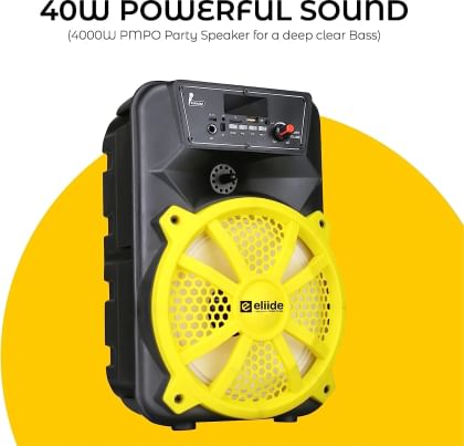 Eliide Zumba 40W Bluetooth Speaker