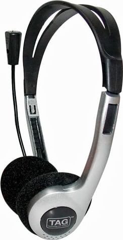 TAG Headphone with Mic Entry Level Wired Headset Price in India