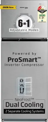 Voltas Beko RFF334C/2WPV100RXID 283 L 2 Star Double Door Refrigerator