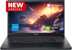 Acer Aspire 7 A715-76G UN.QMESI.003 Gaming Laptop vs Lenovo IdeaPad Gaming 3 15IHU6 82K101B6IN Laptop