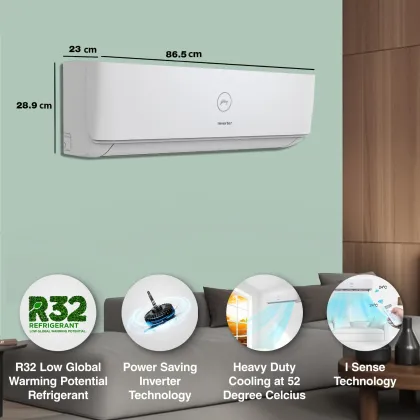 Godrej SIC 13DTC3 WWB 1.1 Ton 3 Star 2023 Inverter Split AC