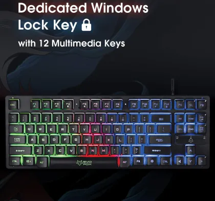 Amkette EvoFox FireBlade 422 Wired Keyboard - image 3