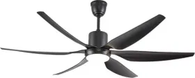 Hans Lighting H6B-LR 6 Blade Ceiling Fan