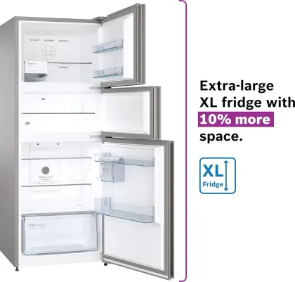 Bosch MaxFlex CMC33K03NI 302 L Triple Door Refrigerator