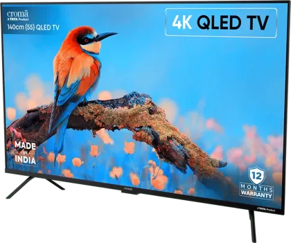 Croma CREL055UGQ331850 55 inch Ultra HD 4K Smart QLED TV