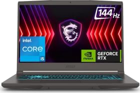 MSI Thin 15 B12VE-1689IN Gaming Laptop (12th Gen Core i5/ 16GB/ 512GB SSD/ Win11 Home/ 6GB RTX4050 Graph)