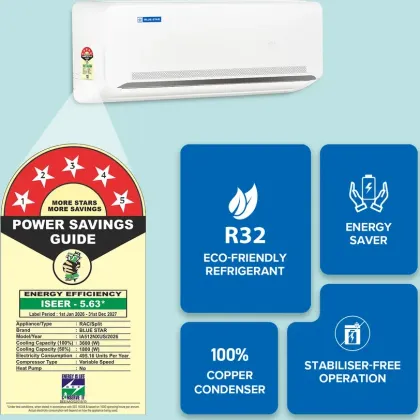 Blue Star IA512NXUS 1 Ton 5 Star 2026 Inverter Split AC