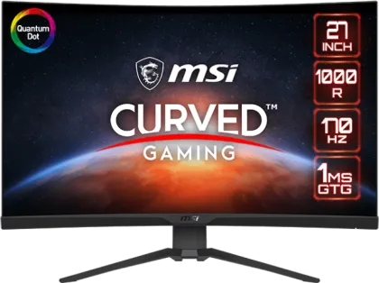MSI MAG 275CQRF-QD 27 inch Quad HD Gaming Monitor