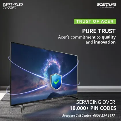 Acerpure Swift 50 inch Ultra HD 4K Smart LED TV (AP50UG51ASFTD)