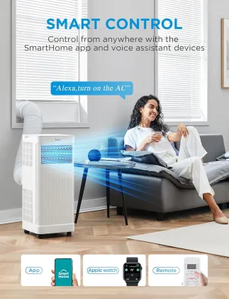 Midea MAP05S1AWT-A 8500 BTU 115V Portable AC