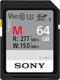 Sony SF-M64 64GB SDXC UHS-II Memory Card