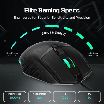 EvoFox Phantom 2 Wired Gaming Mouse - image 3