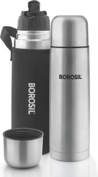 Borosil Hydra Thermo Stainless Steel Super Saver Flask (1000ml)
