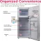 Frigidaire EFR753 7.5 Cu Ft Double Door Refrigerator