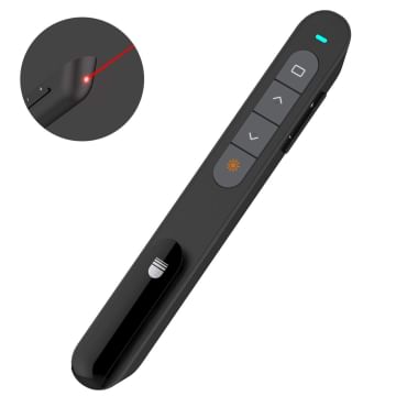 Doosl Wireless Presenter, RF 2.4GHz Powerpoint Clicker Presentation Remote Control Pen.