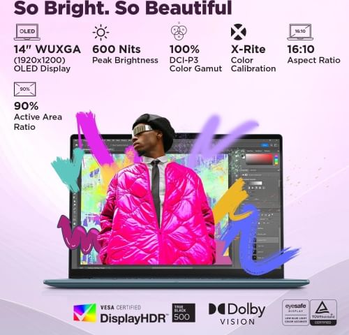 Lenovo Yoga Slim 7 14AKP10 83JY005YIN Laptop (Ryzen AI 7 350/ 32GB/ 1TB SSD/ Win11 Home)