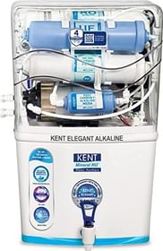 Kent Elegant Alkaline 8 L RO + UV + UF + TDS + Alkaline Water Purifier