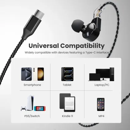 OneOdio Master 1 Type-C Wired Earphones