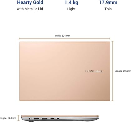 Asus VivoBook Ultra K14 K413JA-EK287T Laptop (10th Gen Core i3/ 8GB/ 512GB SSD/ Win10)