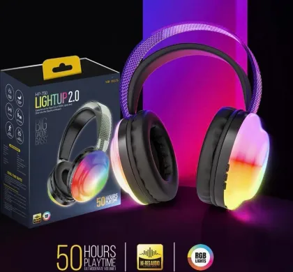 HB Plus Lightup 2.0 HP-750 Wireless Headphones
