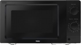 Haier HIL1901MBPB 19L Solo Microwave Oven