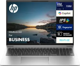HP EliteBook 860 G11 Laptop (Intel Ultra 7 155U vPro/ 16GB/ 512GB SSD/ Win 11)