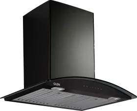 Glen Chimney Hood 6024 BL Auto Clean 60 Wall Mounted Chimney