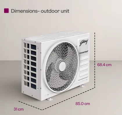 Godrej CFC 24FTC3 4YA 2 Ton 3 Star Cassette AC
