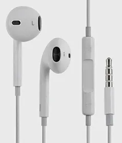 Apple Stereo Earphone Handsfree Headset 3.5mm For iPhone 5