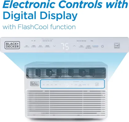 BLACK+DECKER BD12NWES 12000 BTU 115V Window AC