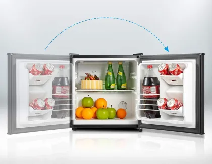 Midea MRM14A4ABB 1.4 Cu Ft Single Door Mini Refrigerator