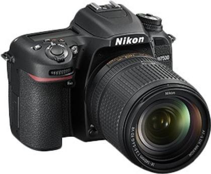 Nikon DX D7500 DSLR Camera (AF-S 18-105mm VR lens)