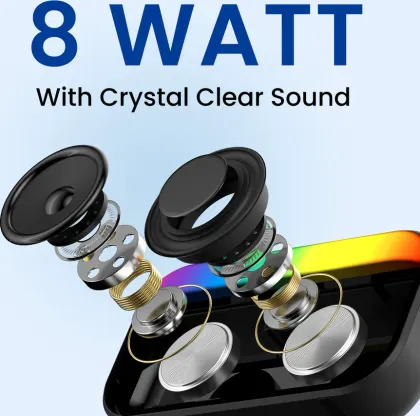 Portronics Plugs 2 8W Bluetooth Speaker