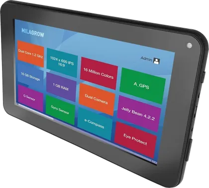 Milagrow TabTop MGPT03 PRO Tablet (WiFi+16GB)