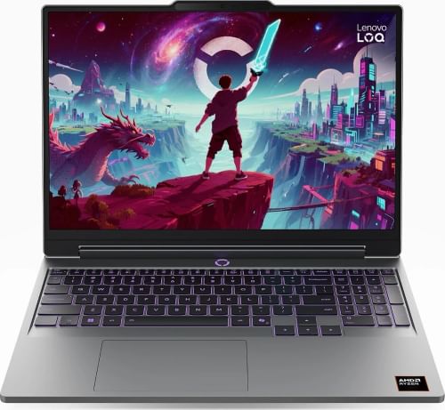 Lenovo LOQ 83TN00DXIN Gaming Laptop (AMD Ryzen 7 250/ 24GB/ 512GB SSD/ Win11/ 8GB RTX 5050 Graph)