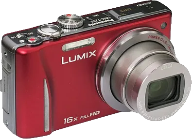 パナソニック デジタルカメラ LUMIX TZ20 レッド DMC-TZ20-R