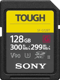 Sony Tough SF-G128T 128 GB SDXC Class 10 Memory Card