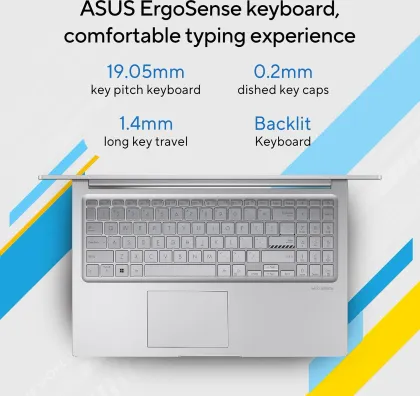 Asus Vivobook 15 2026 X1504VAP-IN005WS Laptop (Intel Core 3 100U/ 8GB/ 512GB SSD/ Win11)