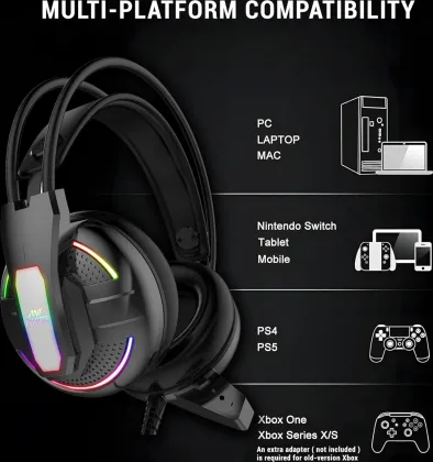 Ant Esports H525 Pro RGB Wired Gaming Headphones - image 4
