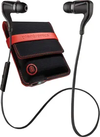Plantronics BBTGO2-BLK W BackBeat Go 2 Stereo Bluetooth Headset with Charging Case